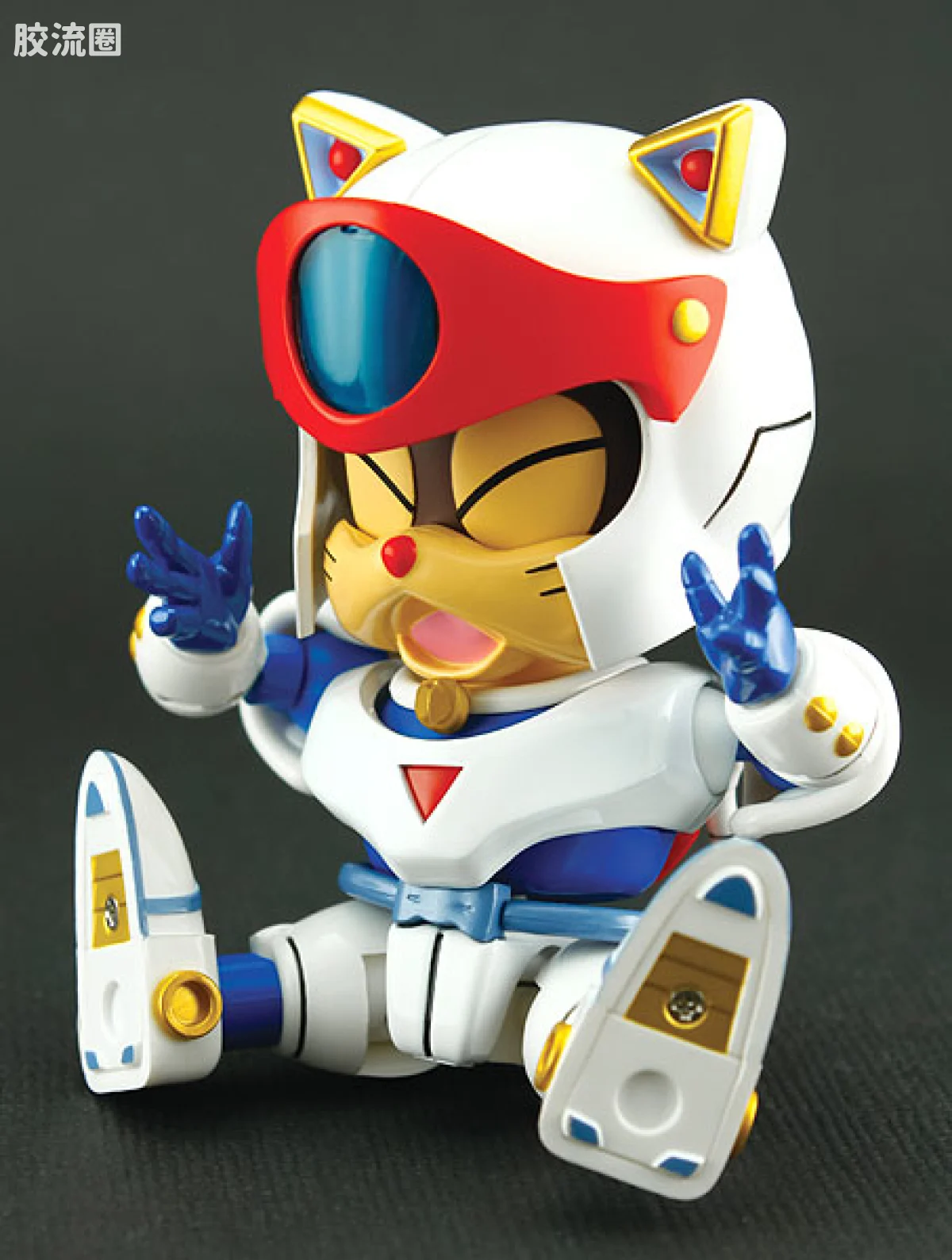 ES合金系列玩具 功夫猫党系列 PC01 忍者猫 闫太郎 - 图片